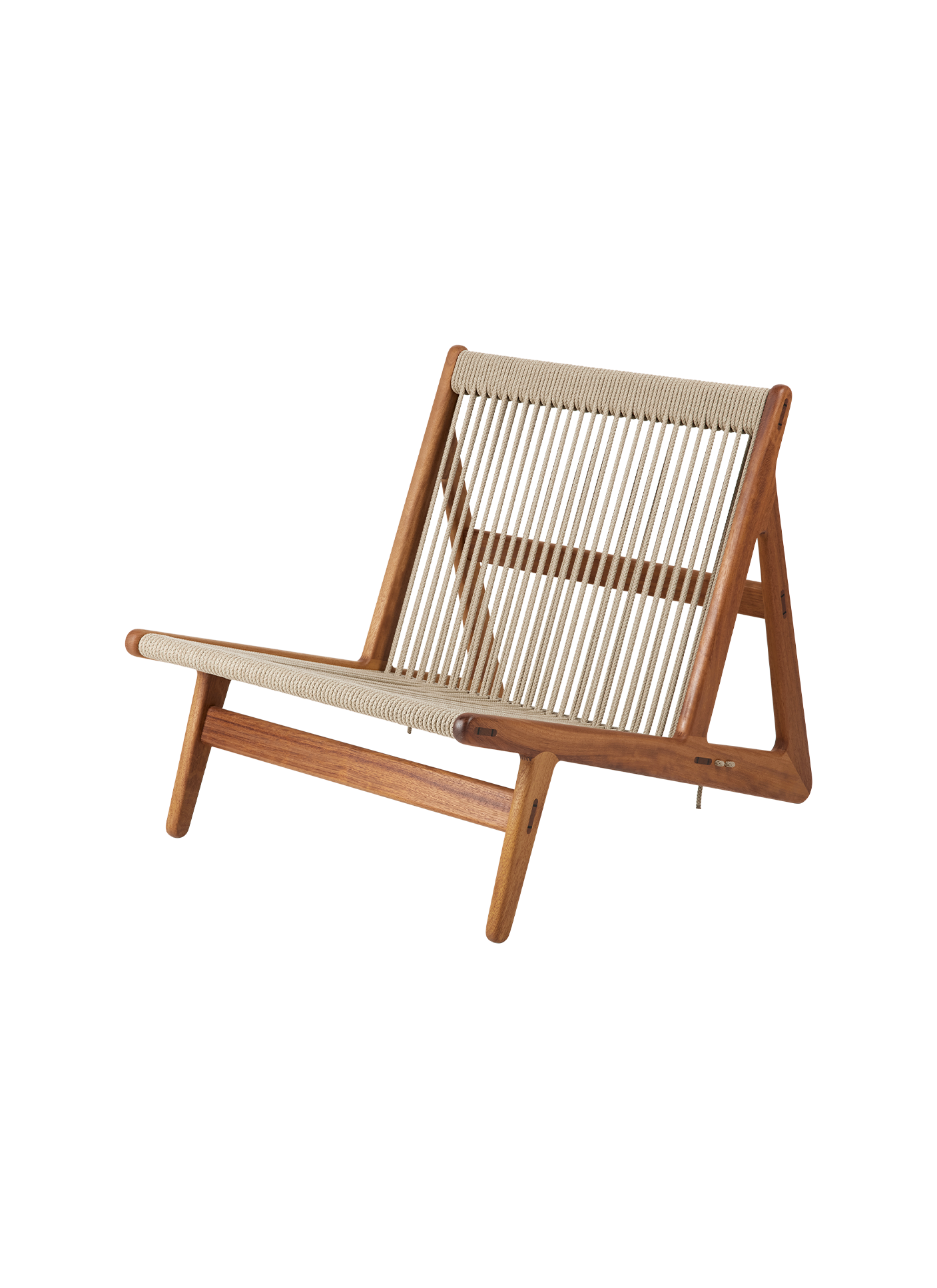 Contemporary Cream Outdoor Fabric Lounge Chair with Powder-Coated Aluminum Frame for Terrace